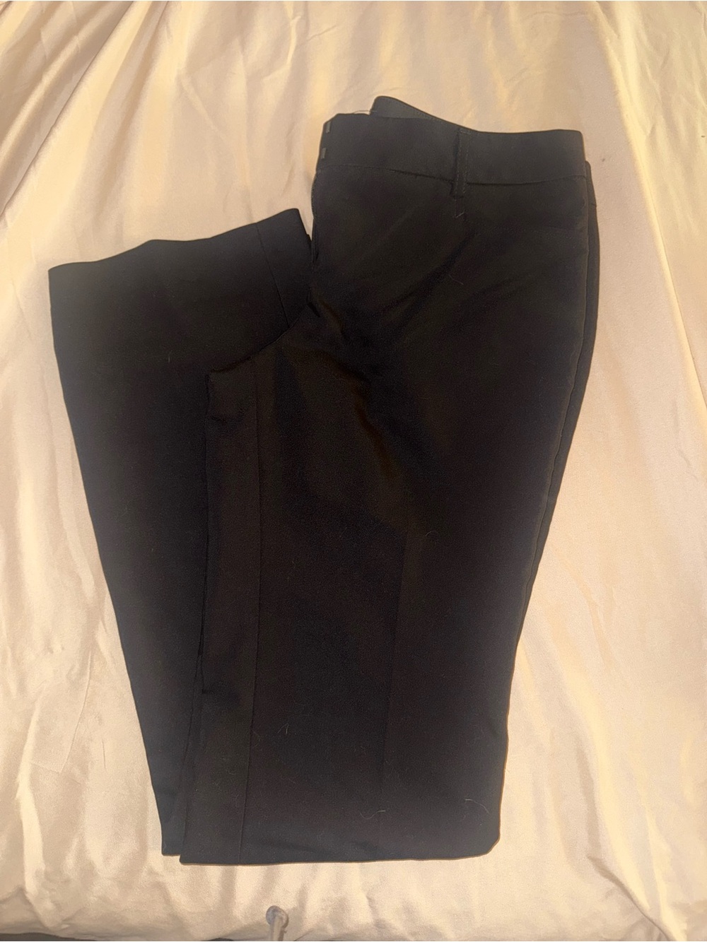 Express Black Straight-Leg Dress Trousers
